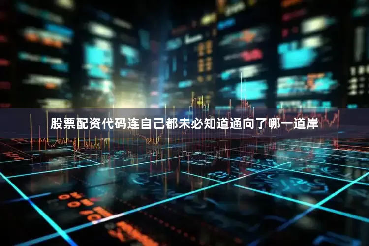 股票配资代码连自己都未必知道通向了哪一道岸
